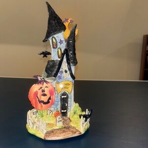 Blue Sky Clayworks Haunted House Moon Bobble 2006